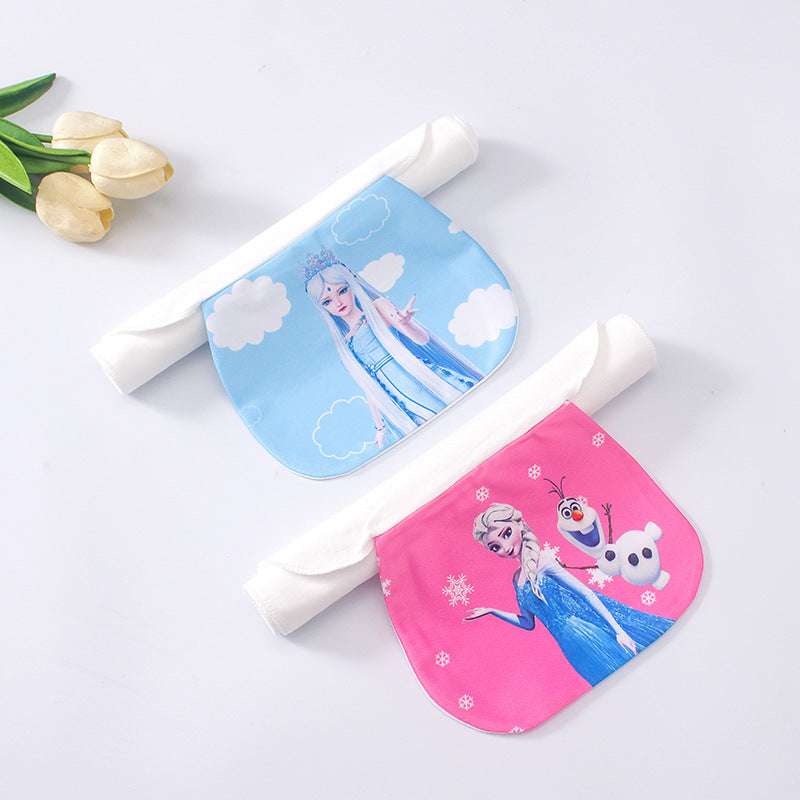 Cotton Double Layer Sweat Absorbent Towel for Babies