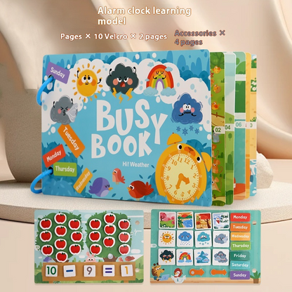 Children's Quiet Book - Paper Logical Thinking Activity Toy (Small Size)
