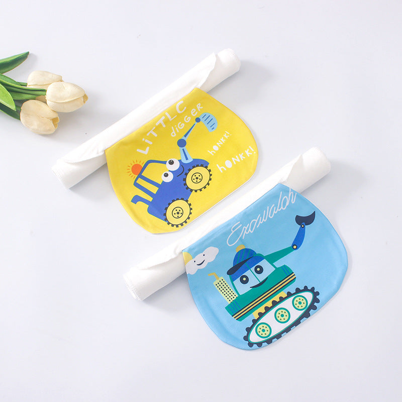 Cotton Double Layer Sweat Absorbent Towel for Babies