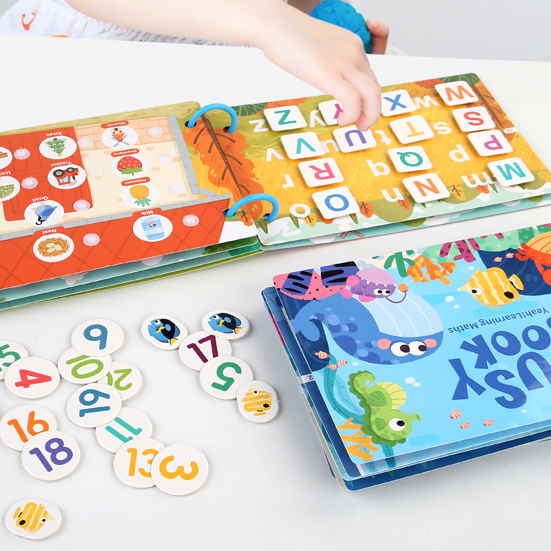 Children's Quiet Book - Paper Logical Thinking Activity Toy (Small Size)