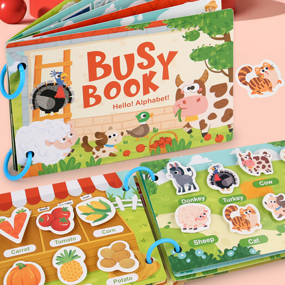 Children's Quiet Book - Paper Logical Thinking Activity Toy (Small Size)