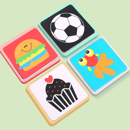 Montessori Black and White Visual Stimulation Cards