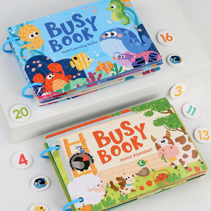 Children's Quiet Book - Paper Logical Thinking Activity Toy (Small Size)