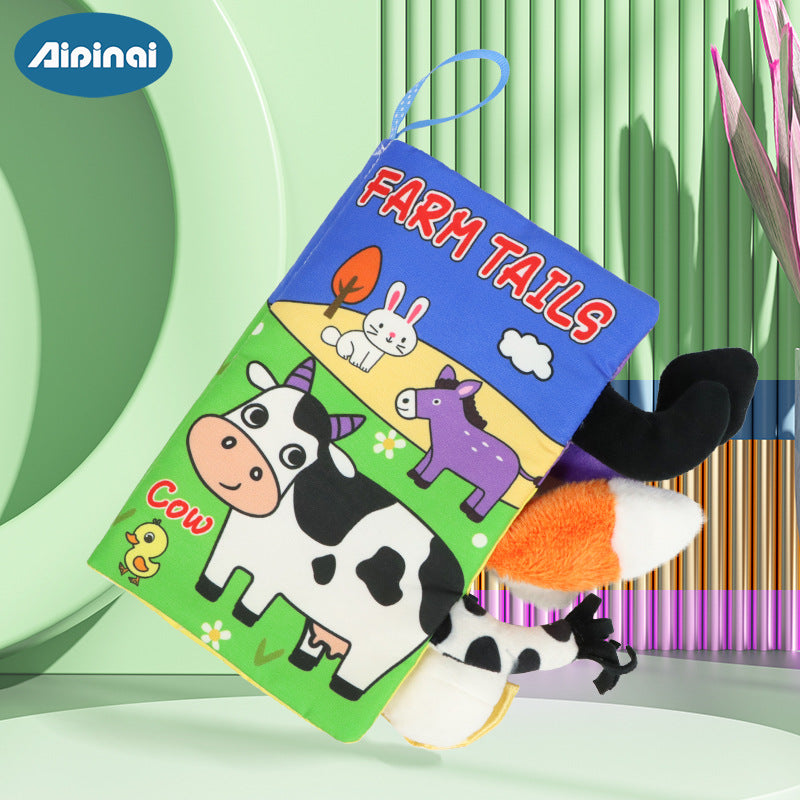 New Children's Cloth Book with Sound Paper