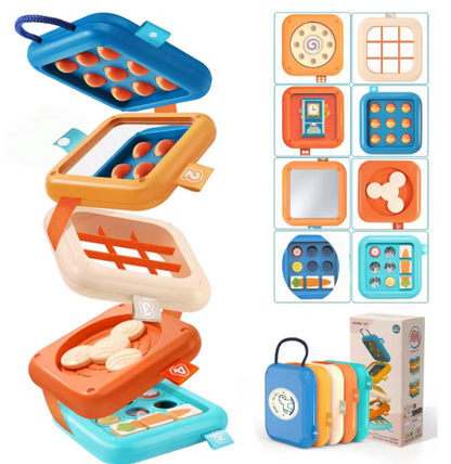 Busy Sensory Puzzle Cube
