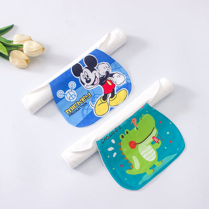 Cotton Double Layer Sweat Absorbent Towel for Babies