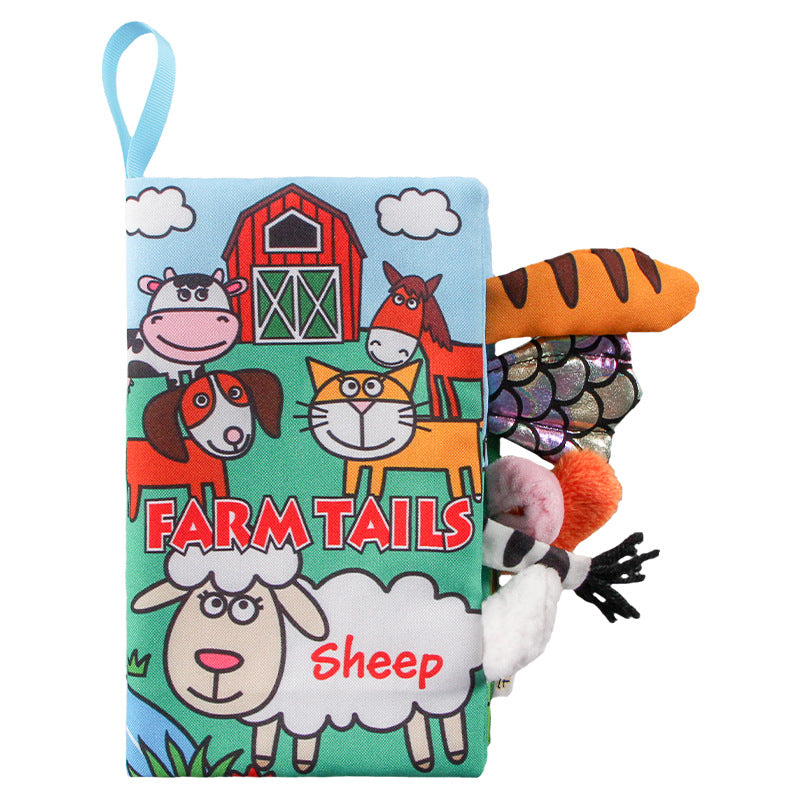 New Children's Cloth Book with Sound Paper
