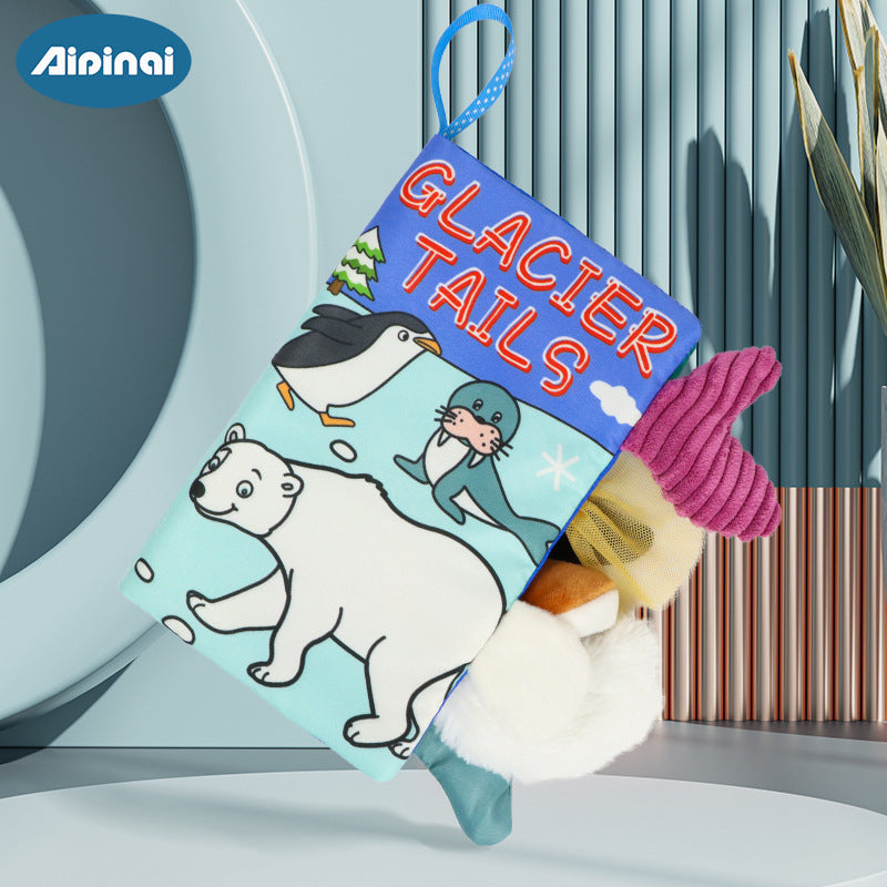 New Children's Cloth Book with Sound Paper