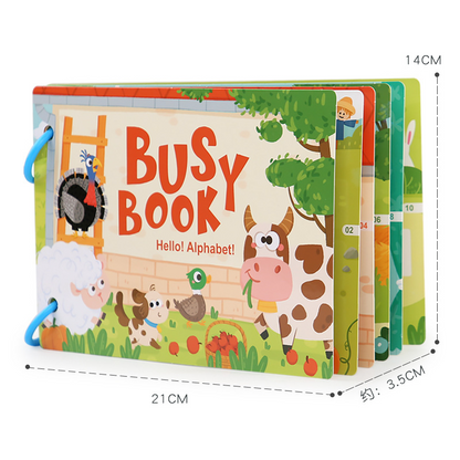 Children's Quiet Book - Paper Logical Thinking Activity Toy (Small Size)
