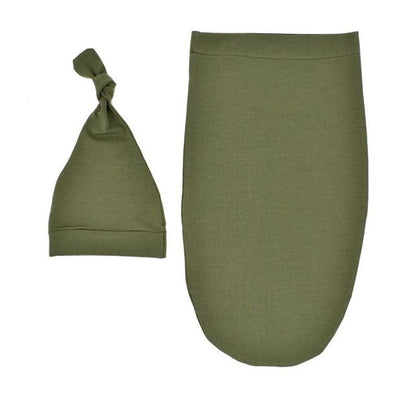 Solid Color Newborn Sleeping Bag and Swaddling Clothes