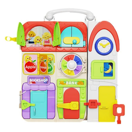 Bookhouse Montessori Busy Board