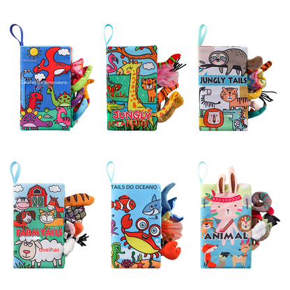 New Children's Cloth Book with Sound Paper