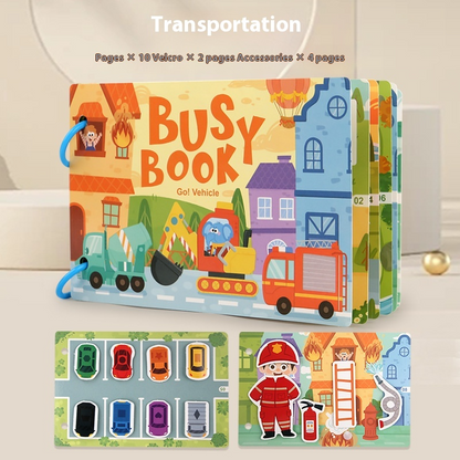 Children's Quiet Book - Paper Logical Thinking Activity Toy (Small Size)
