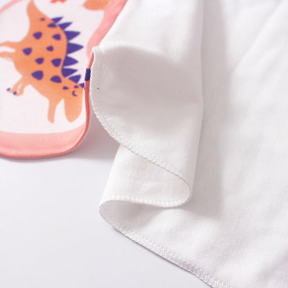 Cotton Double Layer Sweat Absorbent Towel for Babies