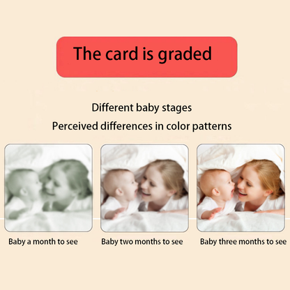 Montessori Black and White Visual Stimulation Cards
