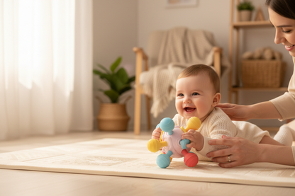 Baby playing with Baby Grasp Training Ball
